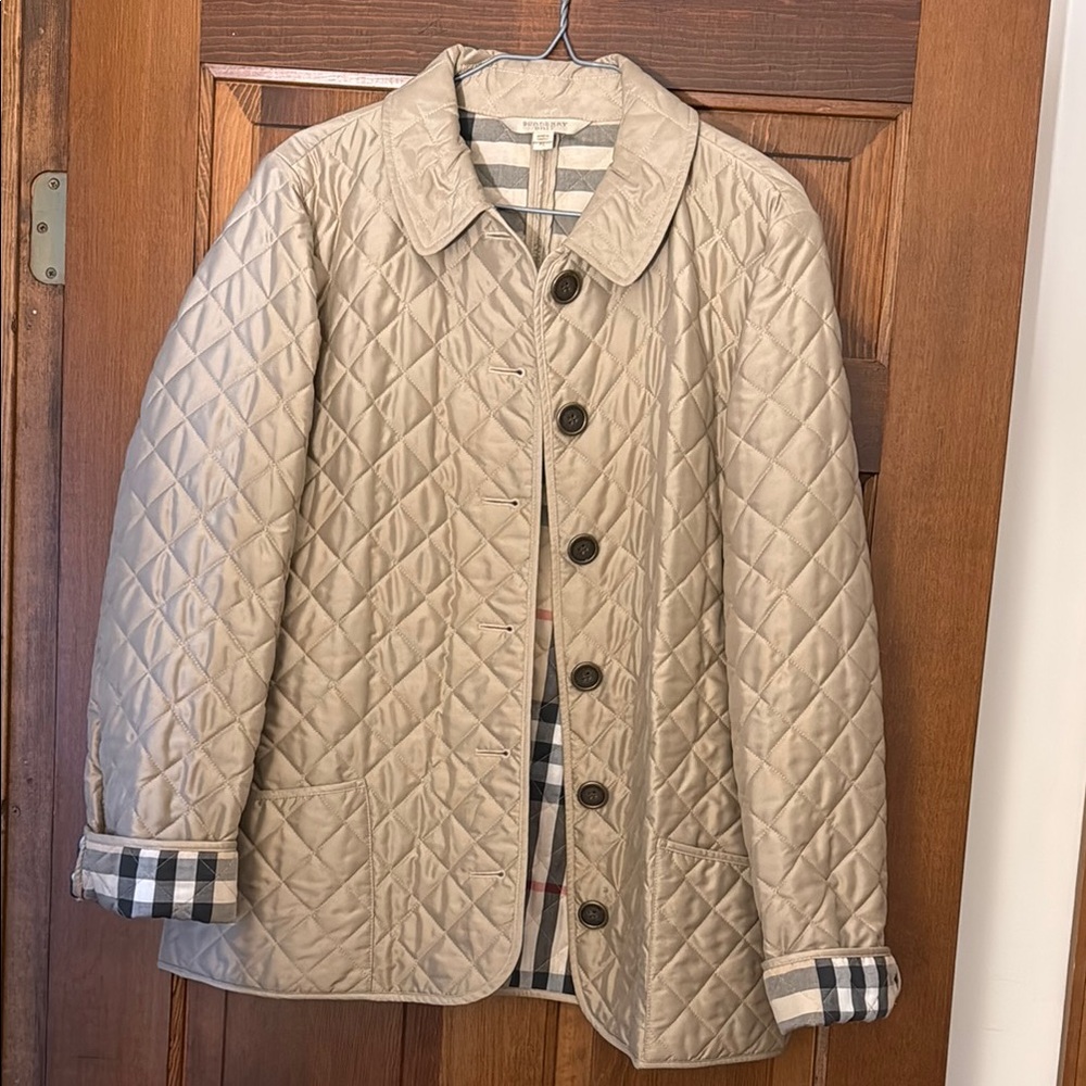 Burberry quilted jacket